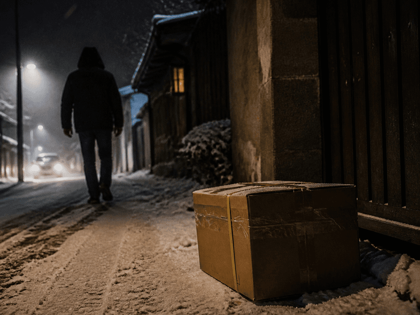 A Return That's Been Delayed Six Weeks and a Snowy Night Homecoming