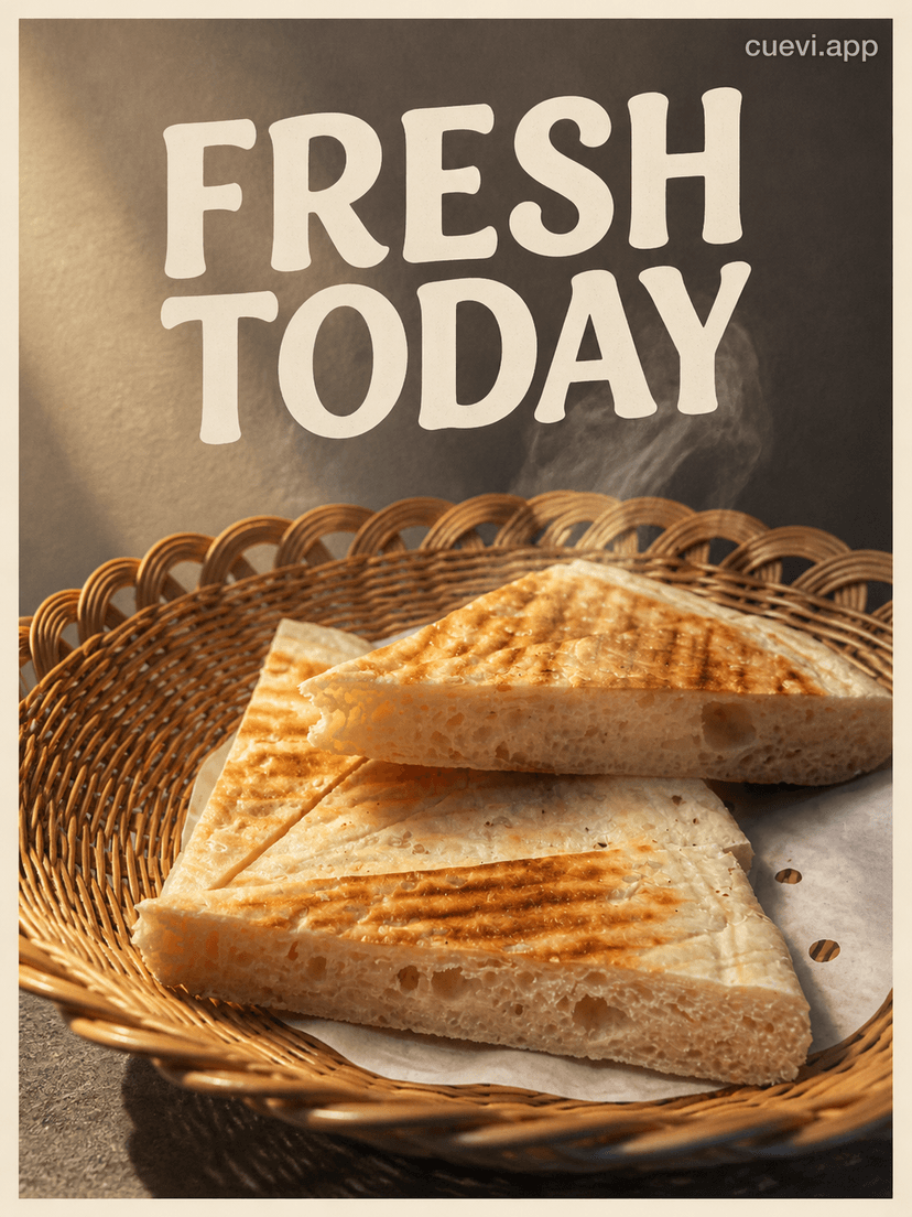 Chinese Griddle Bread Poster