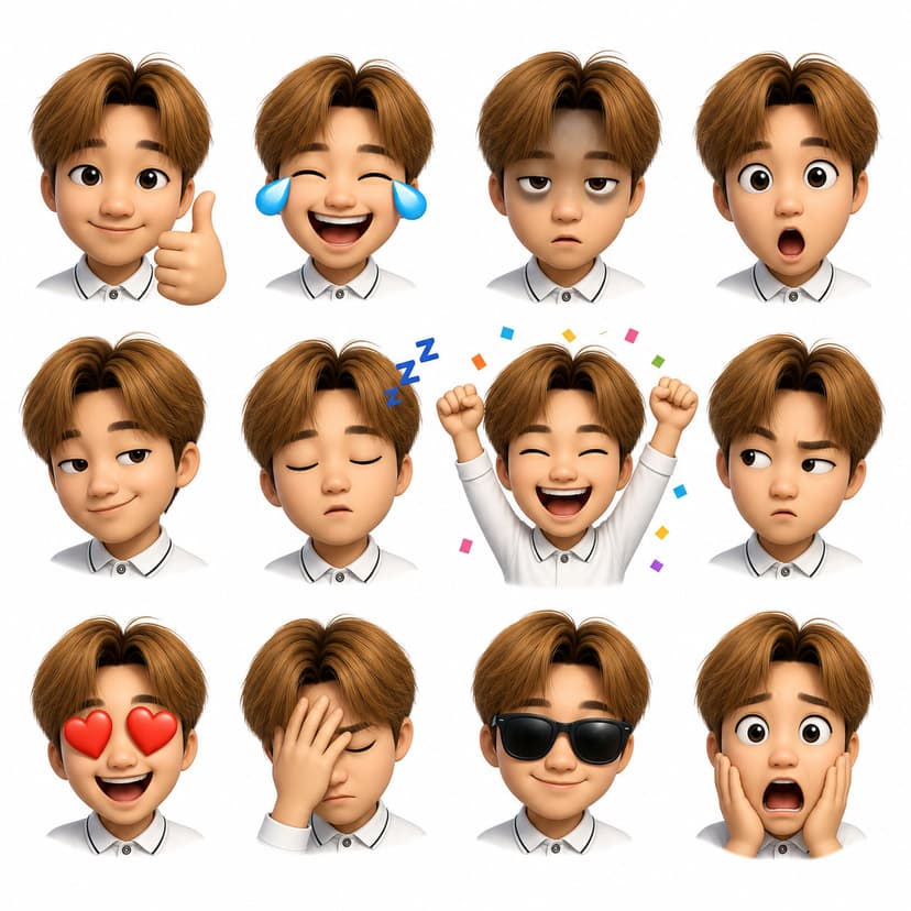 Your face, as the emoji set your chats deserve