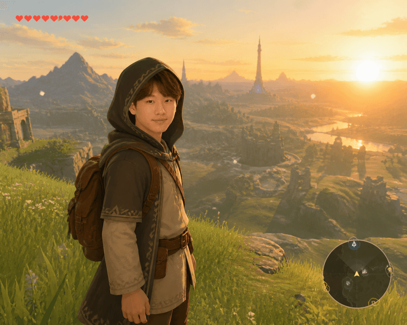 Make Yourself the Protagonist in an Open-World Game Screenshot
